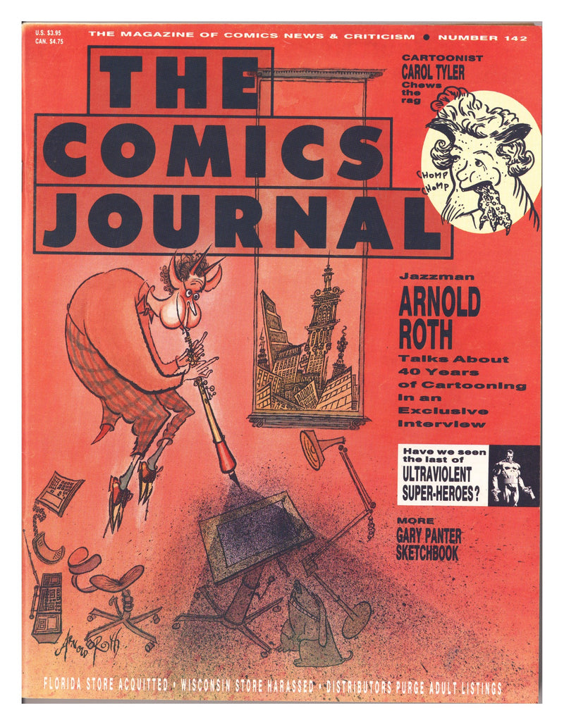 The Comics Journal 142 Low Grade (1991) 