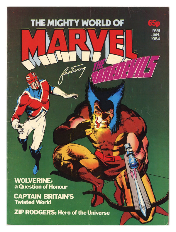 The Mighty World of Marvel 8 VG+ (4.5) (1984)