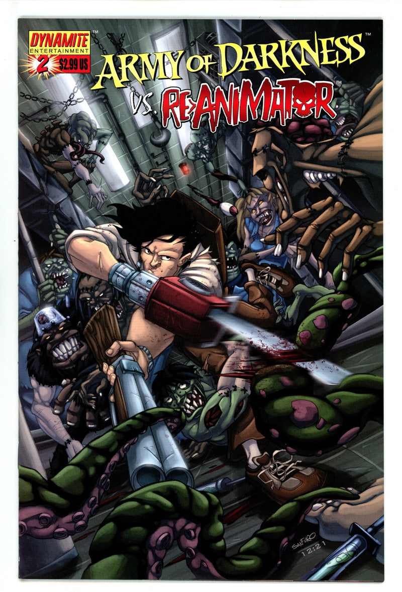 Army of Darkness vs. Re-Animator 2 High Grade (2005) Greene Variant 