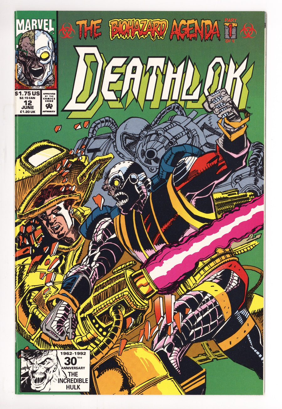 Deathlok Vol 2 12 High Grade (1992) 