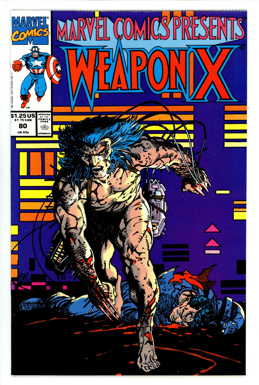 Marvel Comics Presents Vol 1 80 VF (8.0) (1991) 