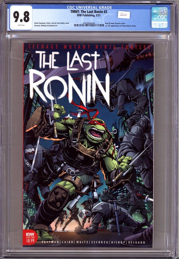 TMNT: The Last Ronin 2 CGC 9.8 (NM/M) (2021)