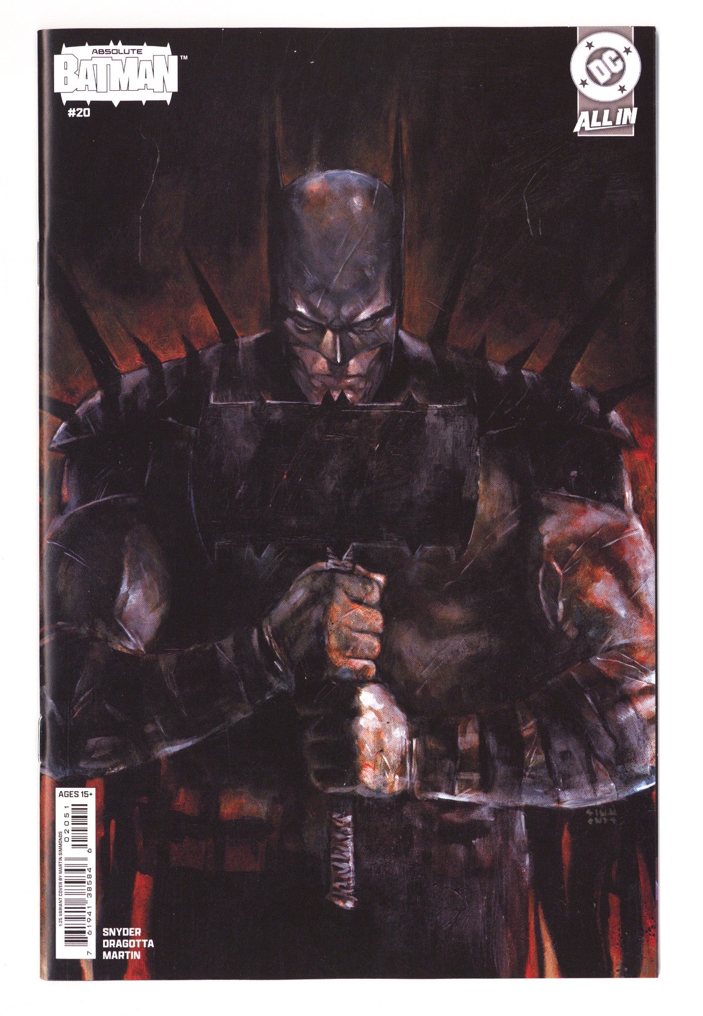 Absolute Batman 20 Simmonds Incentive NM (2026)