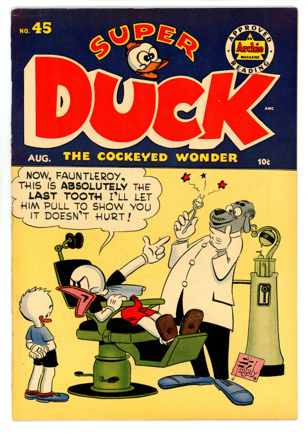 Super Duck Comics 45 FN/VF (7.0) (1952)