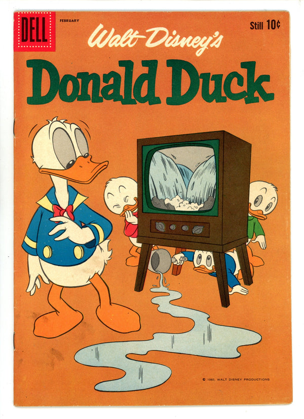 Walt Disney's Donald Duck 75 FN/VF (7.0) (1961)