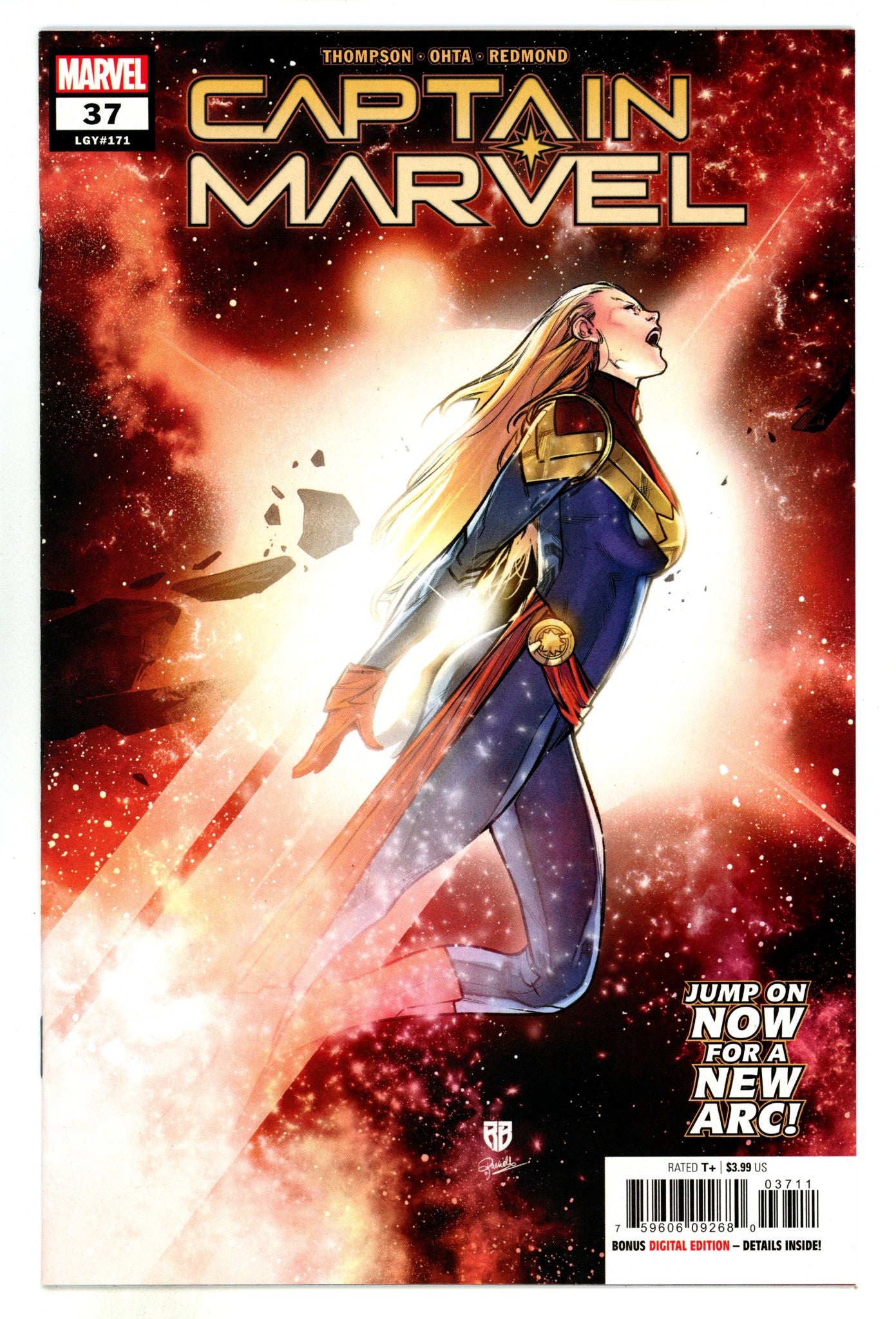 Captain Marvel Vol 11 37 (171) High Grade (2022) 