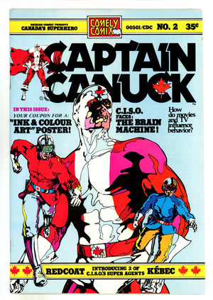 Captain Canuck 2 VF/NM (9.0) (1975) 