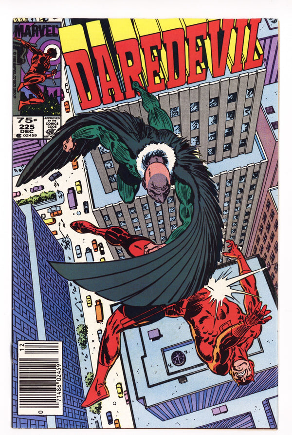 Daredevil Vol 1 225 Mid Grade (1985) Canadian Price Variant