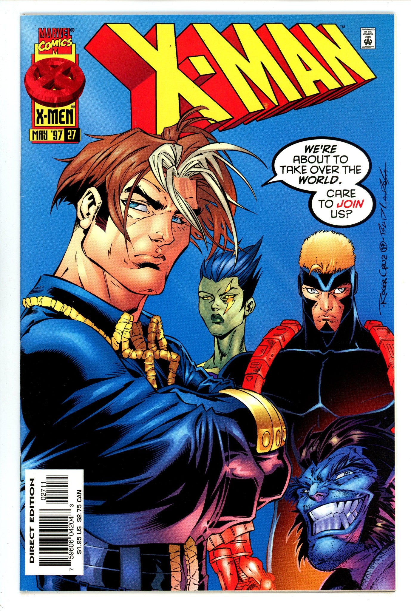 X-Man 27 Mid Grade (1997) 