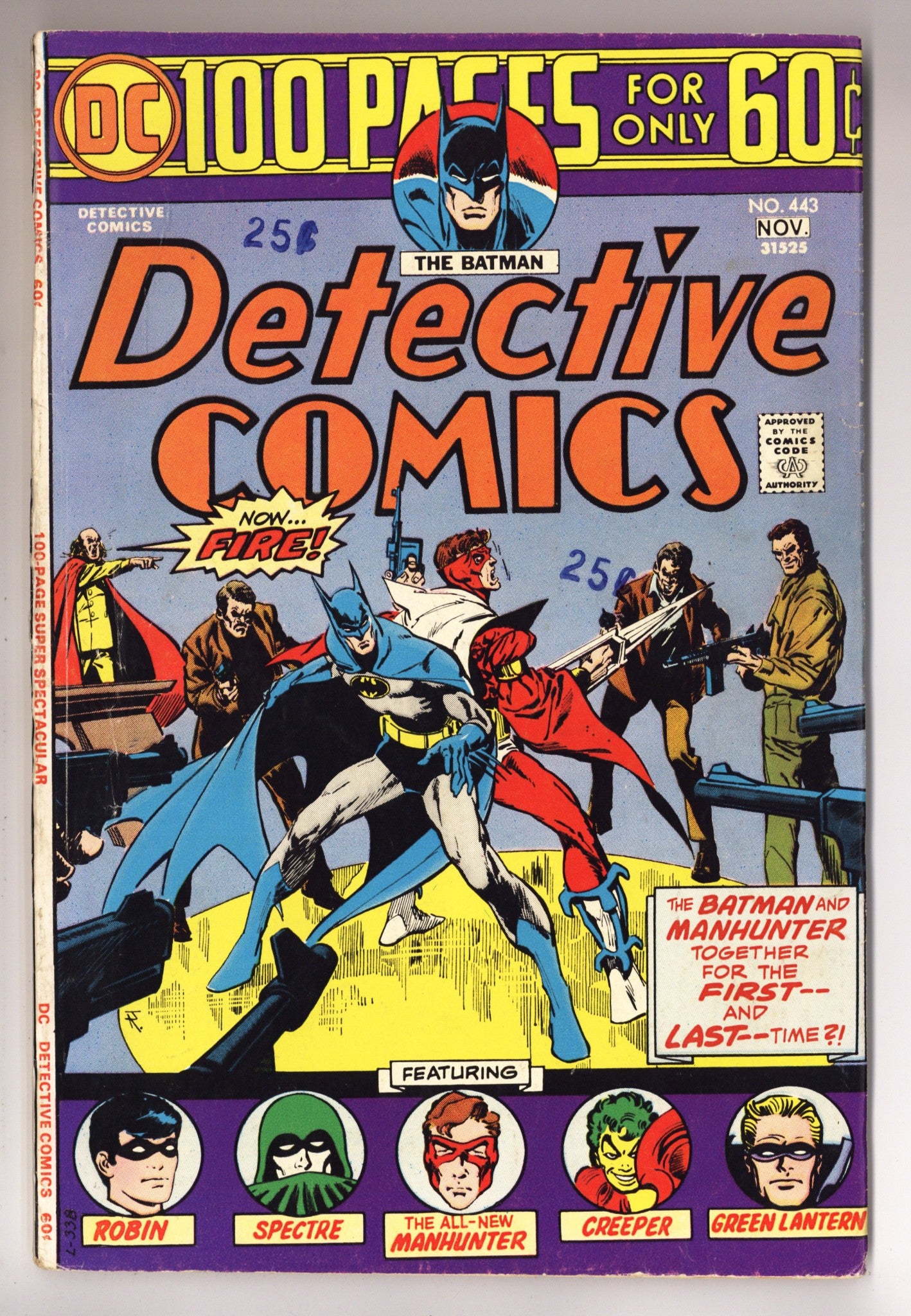 Detective Comics Vol 1 443 VG/FN (5.0) (1974) 