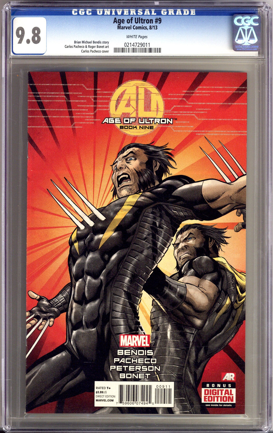 Age of Ultron   9 CGC 9.8 (NM/M)   (2013)        
