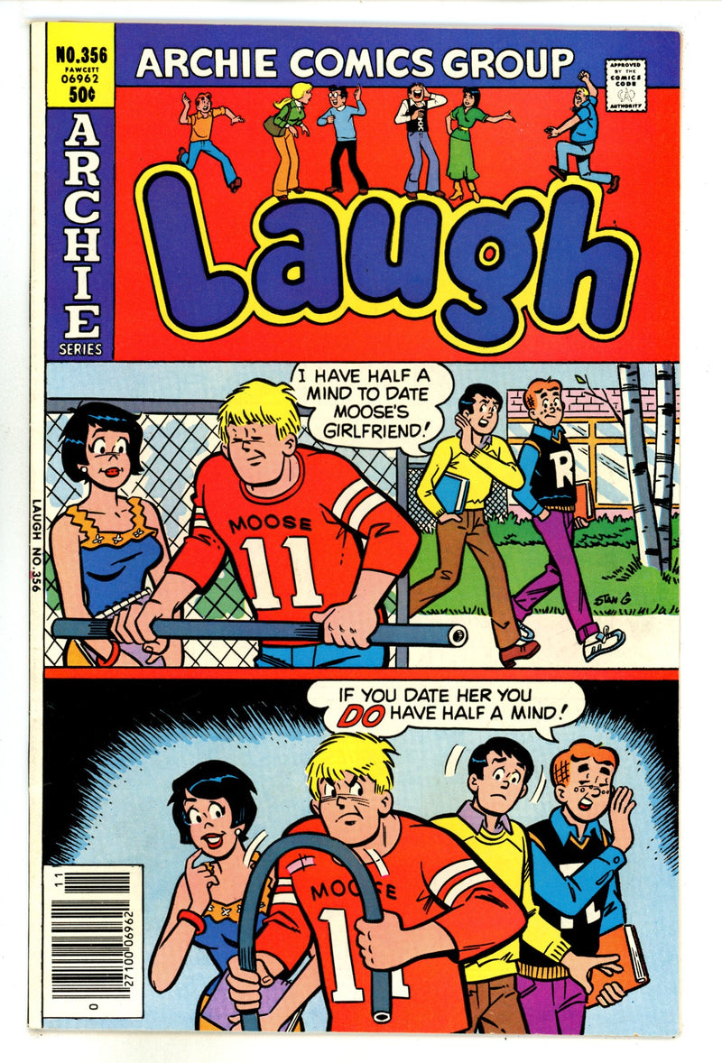 Laugh Comics  356  Mid Grade  (1980)  