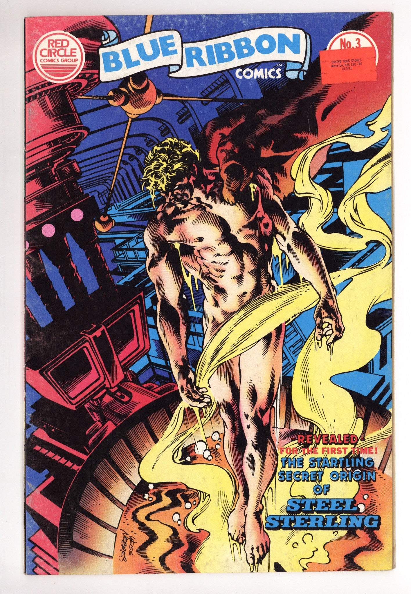 Blue Ribbon Comics Vol 2 3 Mid Grade (1983) 
