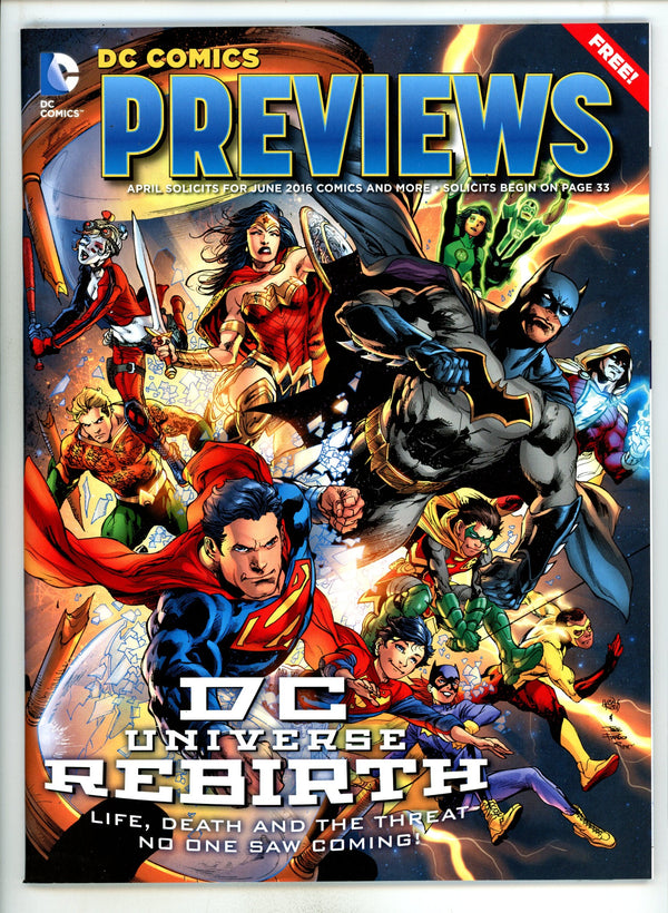 DC Comics Previews [nn] High Grade (2016)
