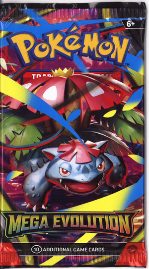 Pokemon Mega Evolutions Booster Pack 1 Single Pack Random Artwork, Sealed (2025)