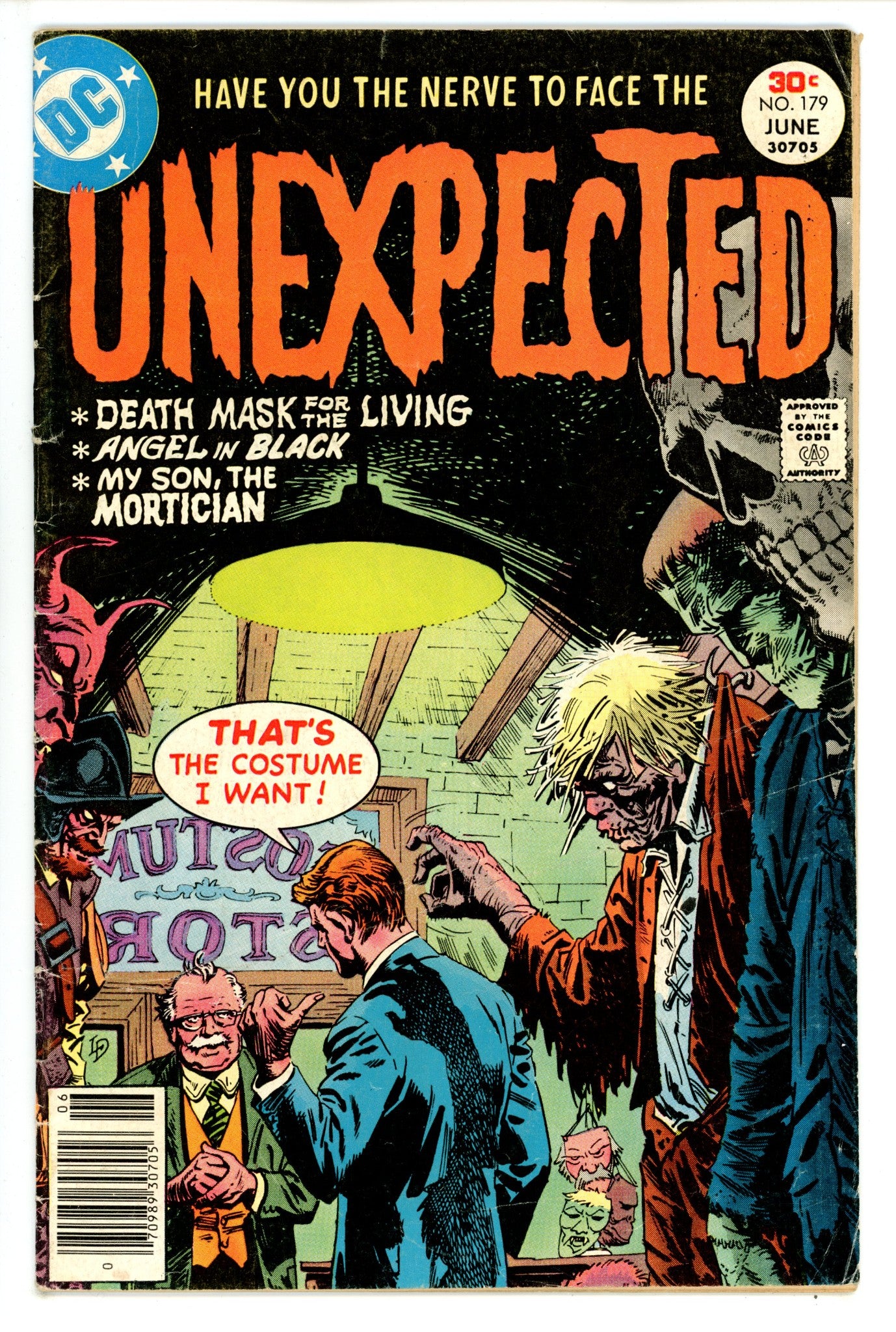 The Unexpected Vol 1 179 GD/VG (1977)