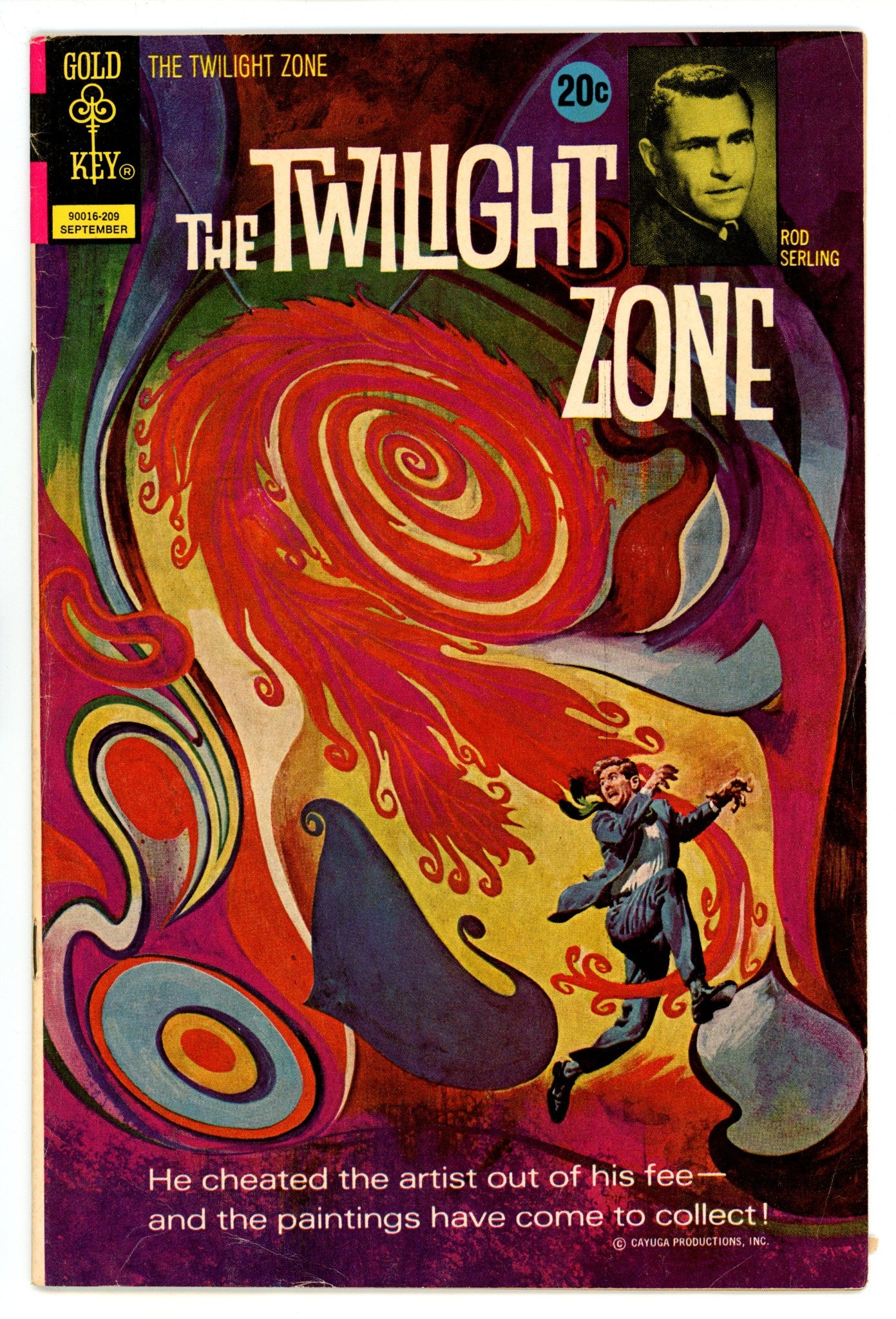 The Twilight Zone 45 VG/FN (5.0) 20c Variant (1972) 