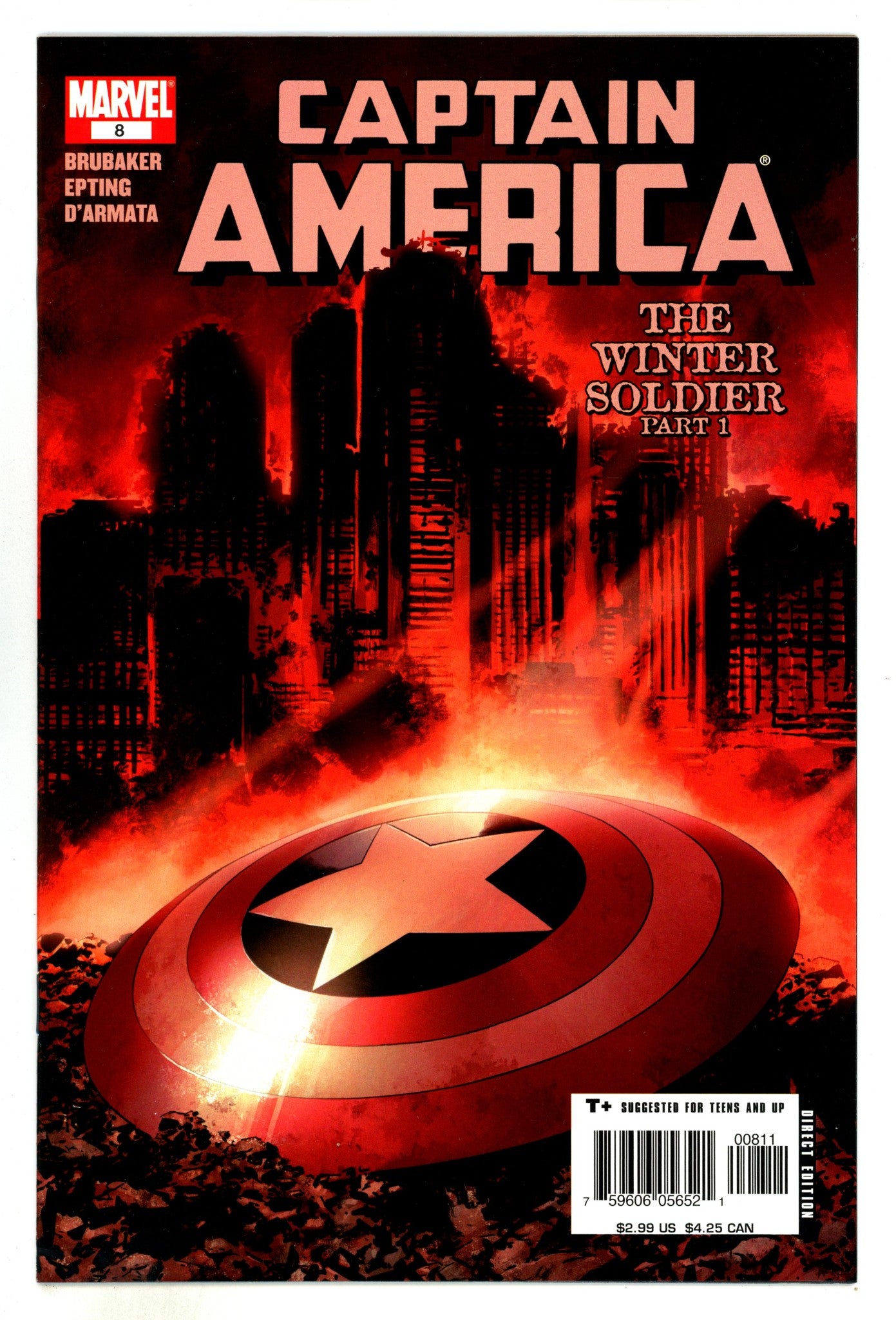 Captain America Vol 5 8 High Grade (2005) 