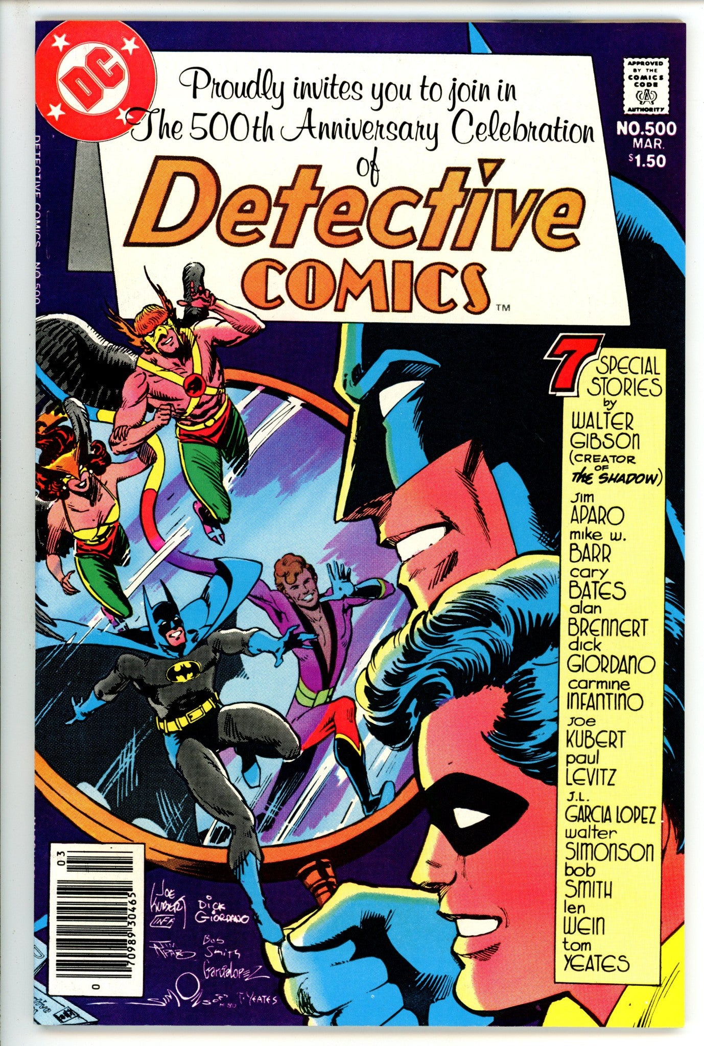 Detective Comics Vol 1 500 Newsstand VF+ (1981)