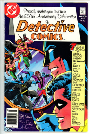 Detective Comics Vol 1 500 Newsstand VF+ (1981)