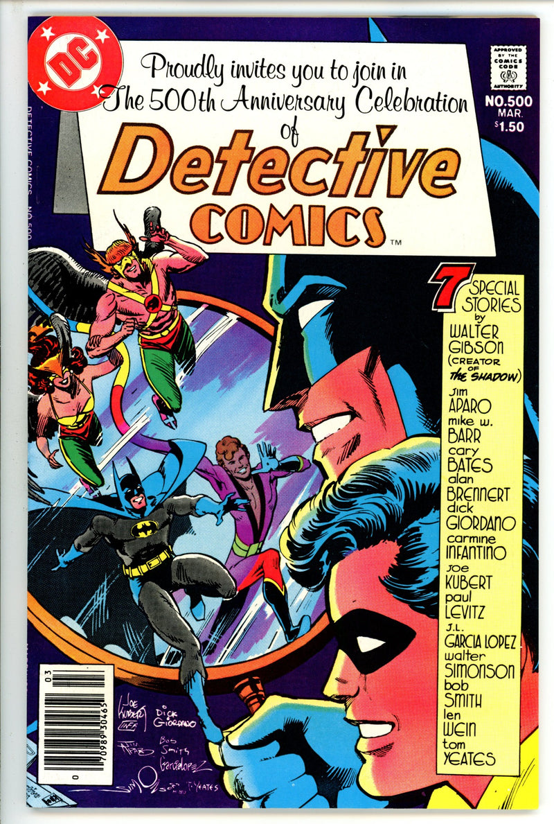 Detective Comics Vol 1 500 Newsstand VF+ (1981)
