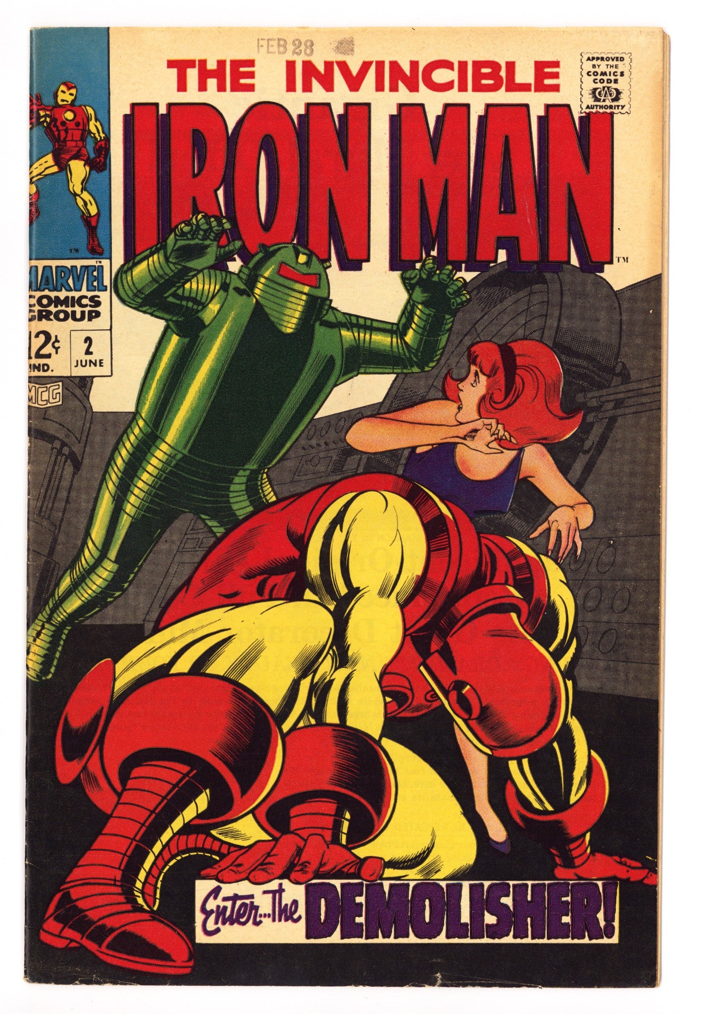 Iron Man Vol 1 2 FN+ (6.5) (1968) 