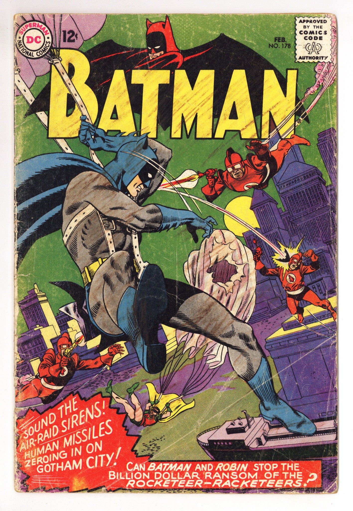 Batman Vol 1 178 GD (2.0) (1966) 
