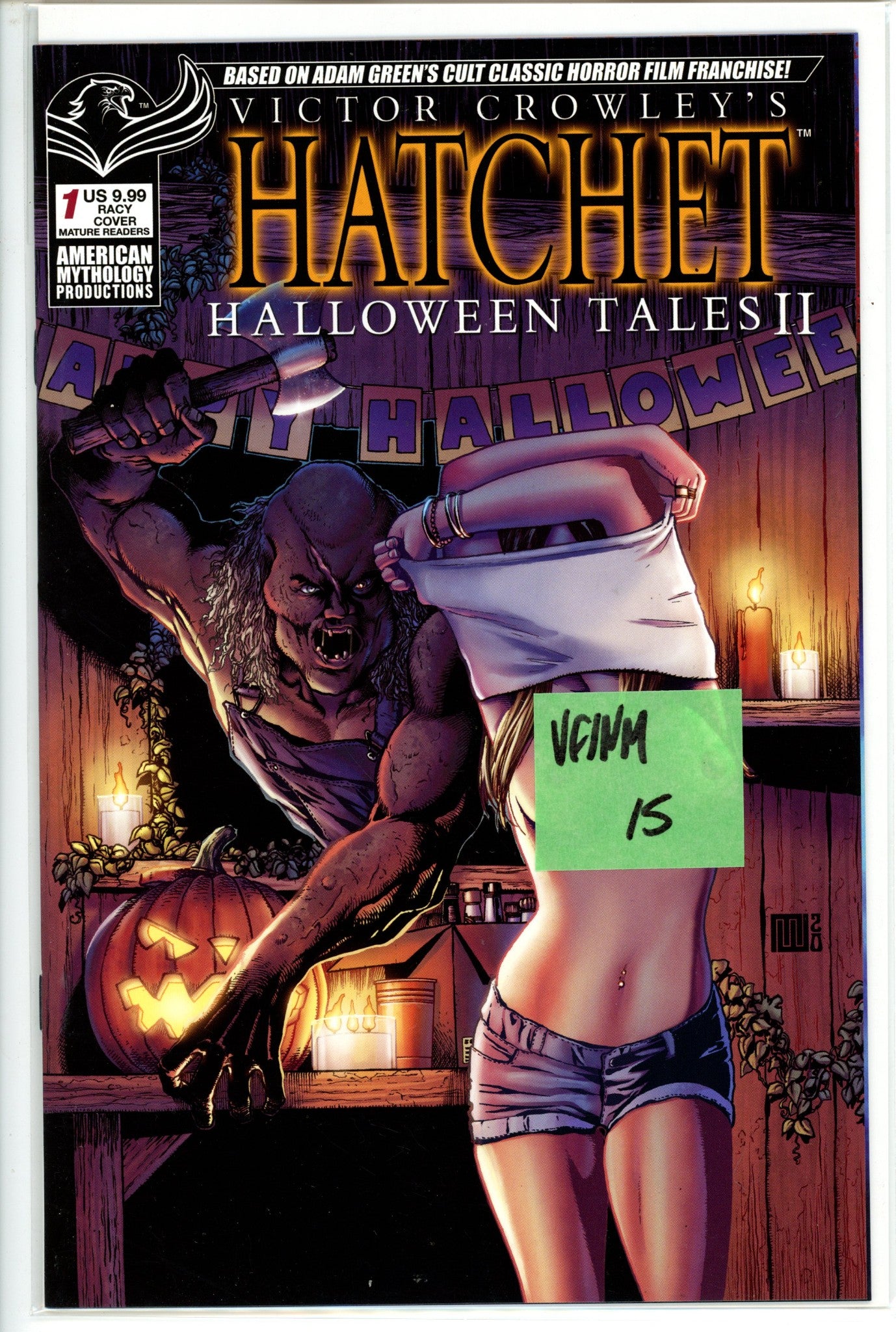Victor Crowley's Hatchet: Halloween Tales II 1 Wolfer Racy Variant VF/NM (2020)