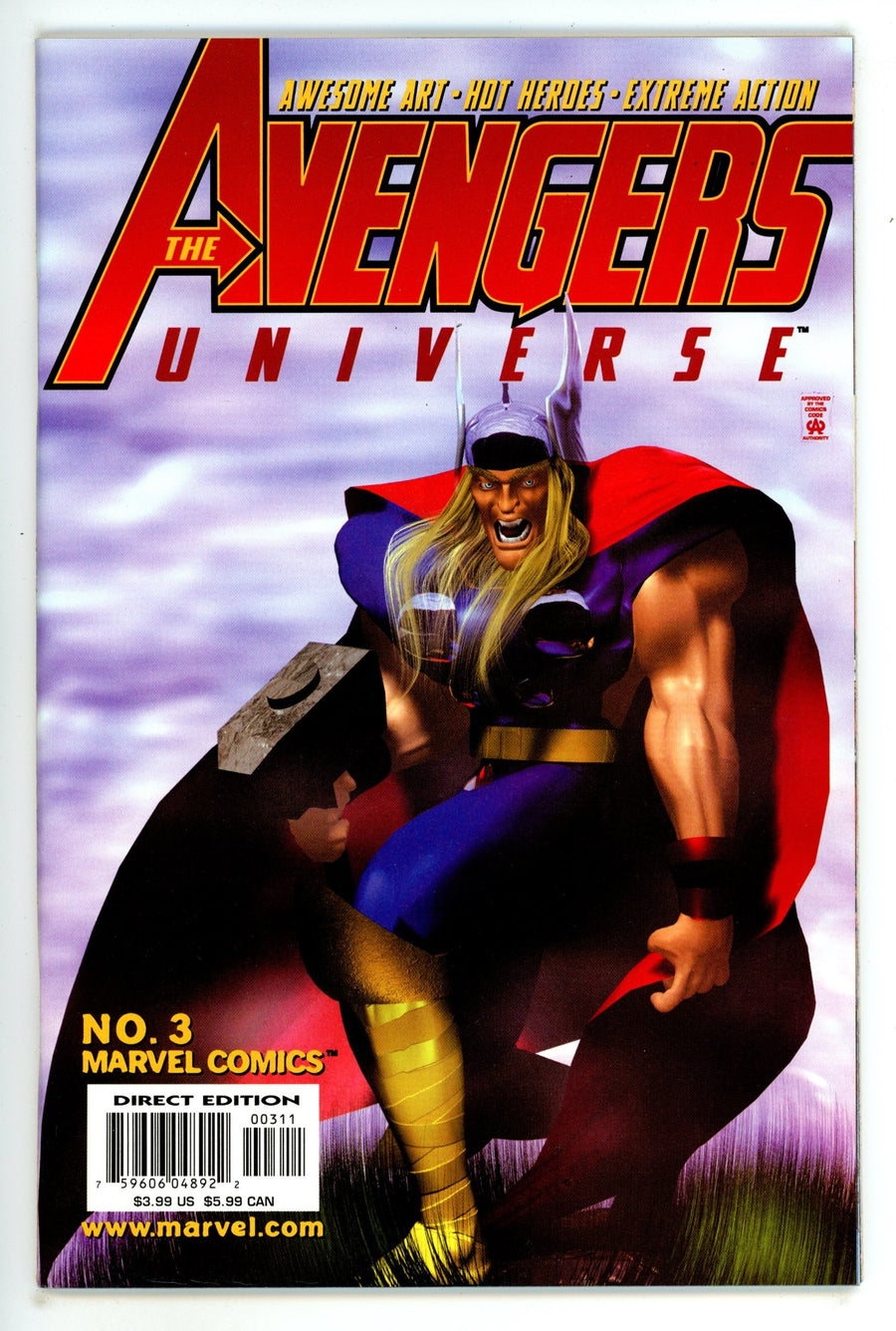 Avengers Universe 3 High Grade (2000) 