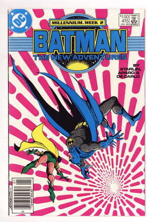 Batman Vol 1 415 VF+ (8.5) (1988) Canadian Price Variant