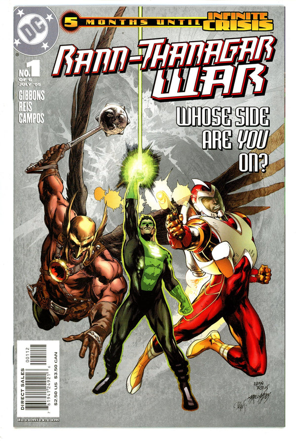 Rann / Thanagar War 1 High Grade (2005) 2nd Print