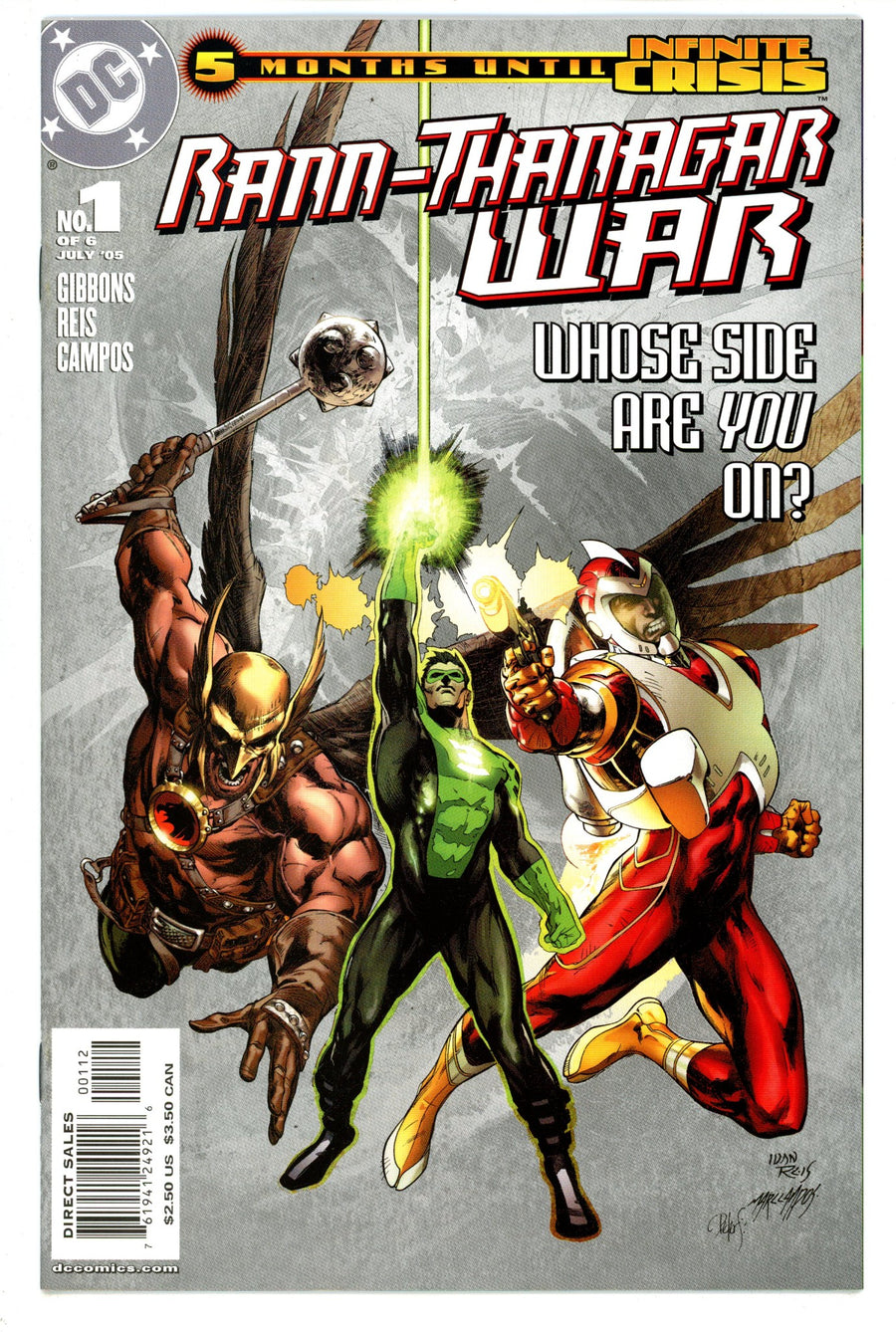 Rann / Thanagar War  1  High Grade  (2005)  2nd Print  
