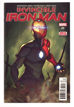 Invincible Iron Man Vol 3 3 Mid Grade (2017)