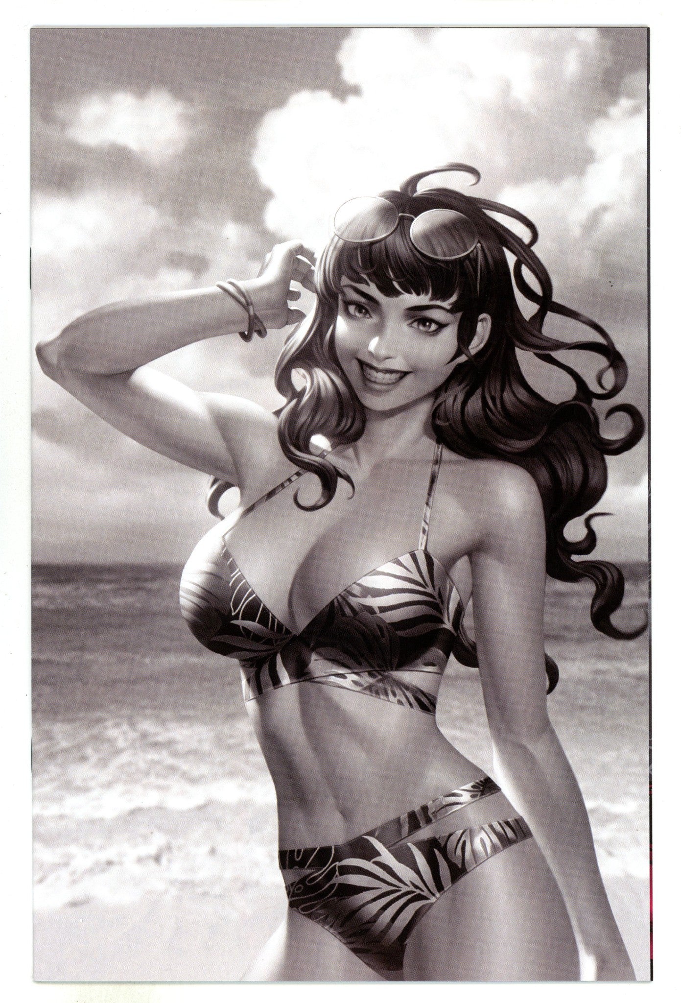 Bettie Page Vol 3 3 High Grade (2020) Yoon B&W Virgin Incentive Variant 
