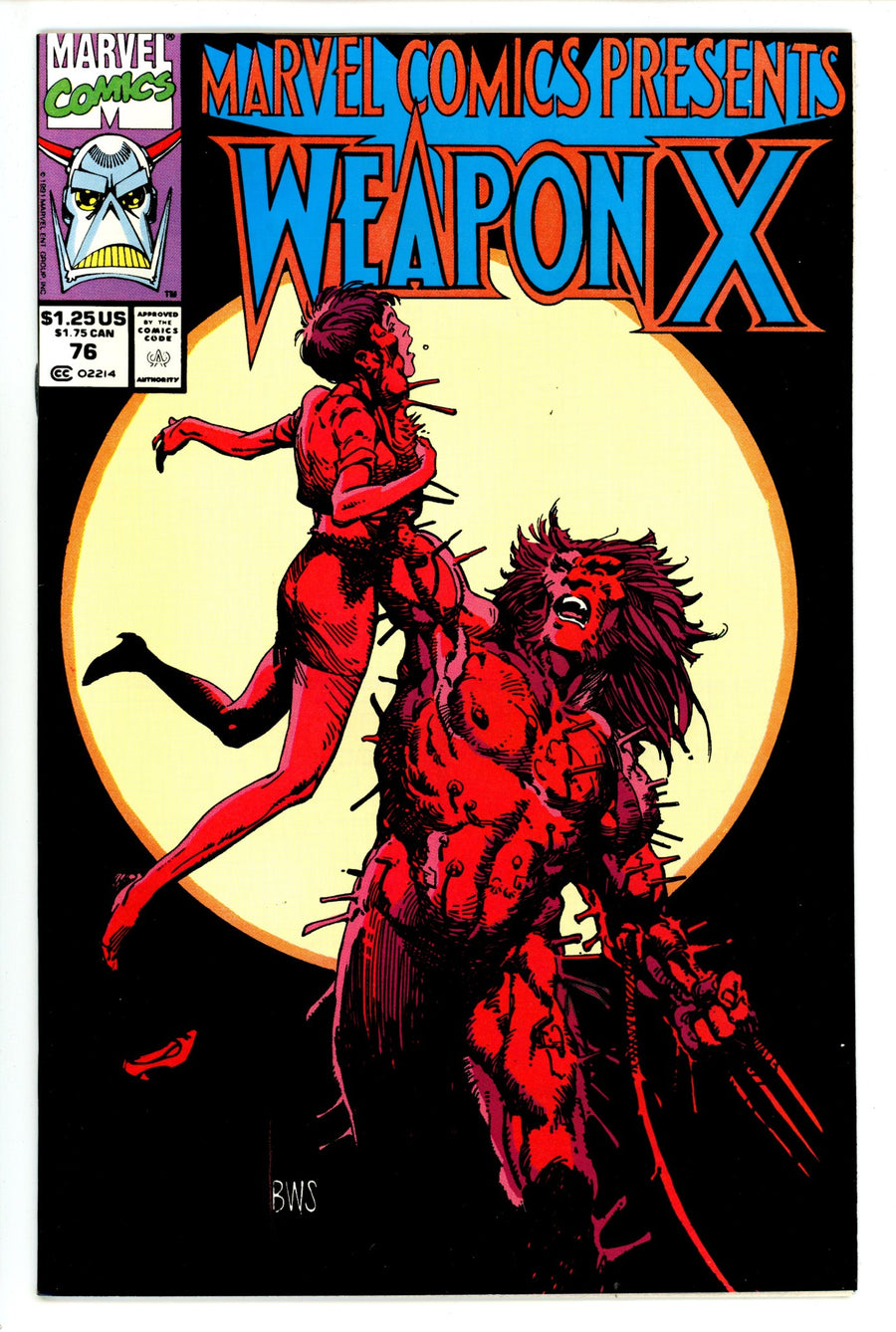 Marvel Comics Presents Vol 1 76 VF/NM (9.0) (1991) Newsstand 