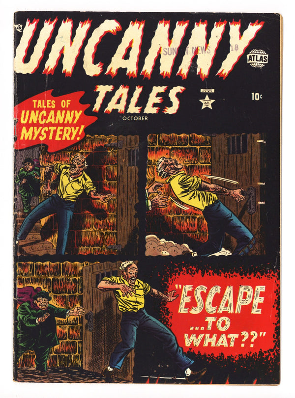 Uncanny Tales Vol 1 3 VG (4.0) (1952)