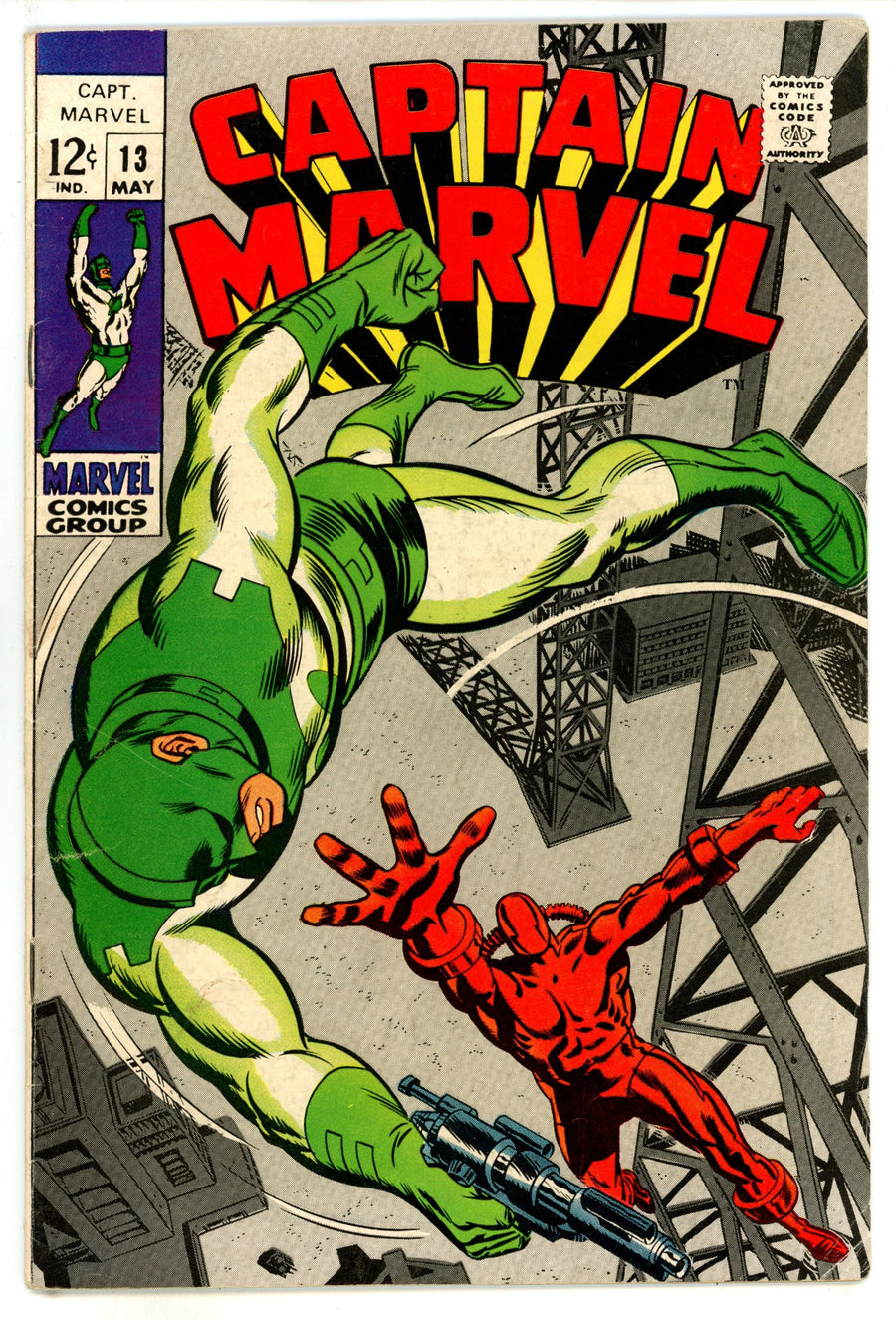 Captain Marvel Vol 1 13 VG/FN (5.0) (1969) 