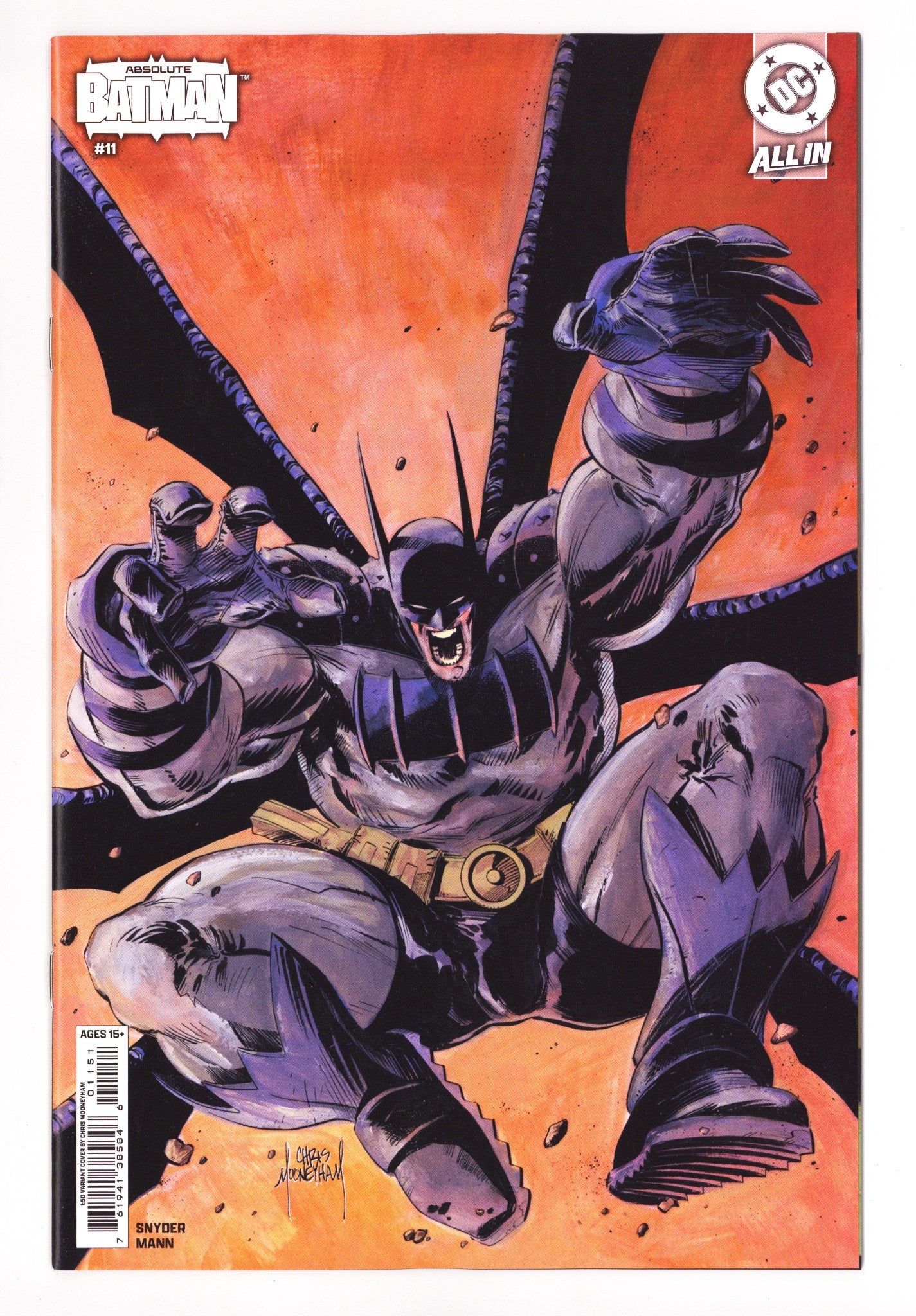 Absolute Batman 11 Mooneyham Incentive NM (2025)