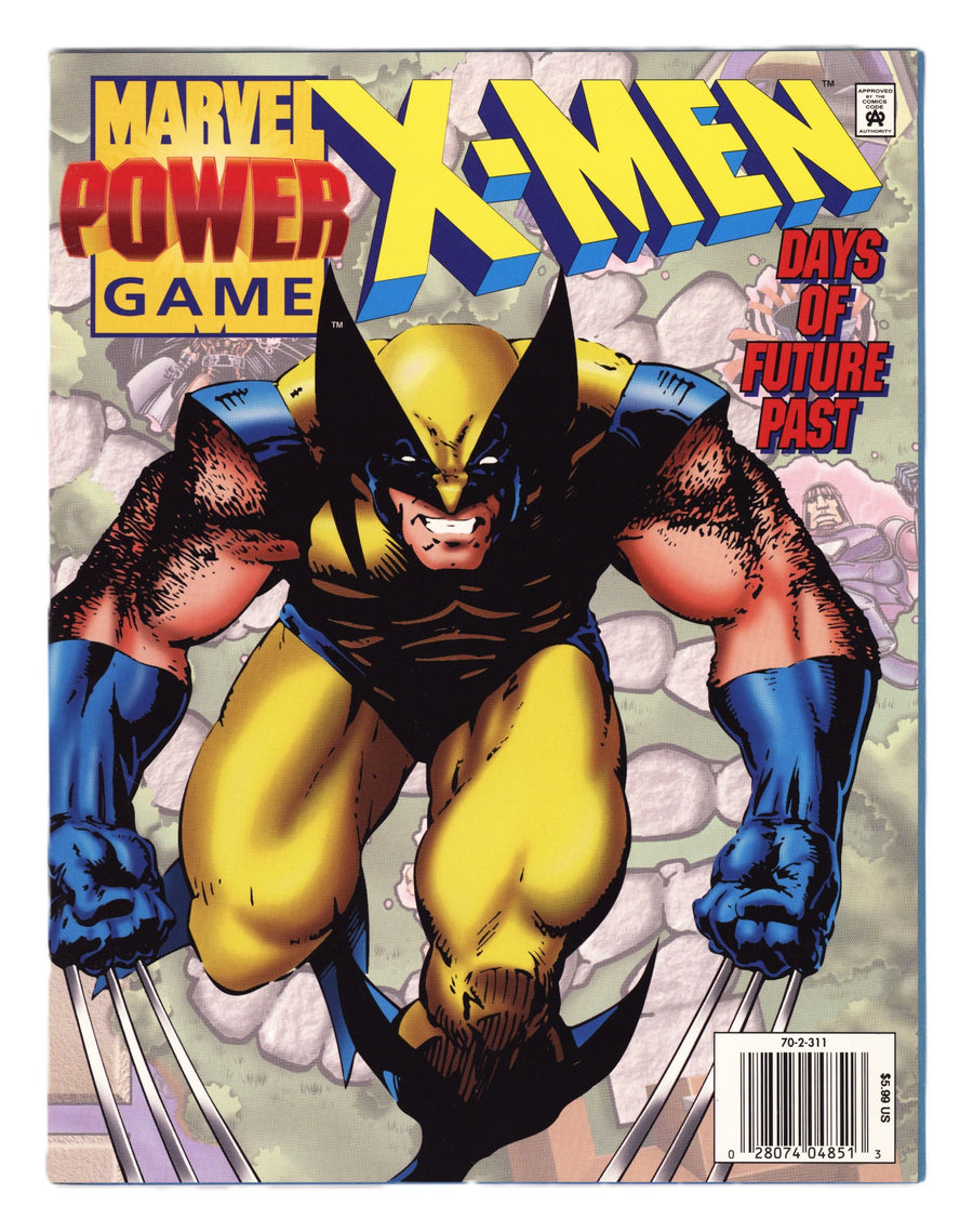 X-Men Days of Future Past: Marvel Power Game [nn] Mid Grade (1996) 