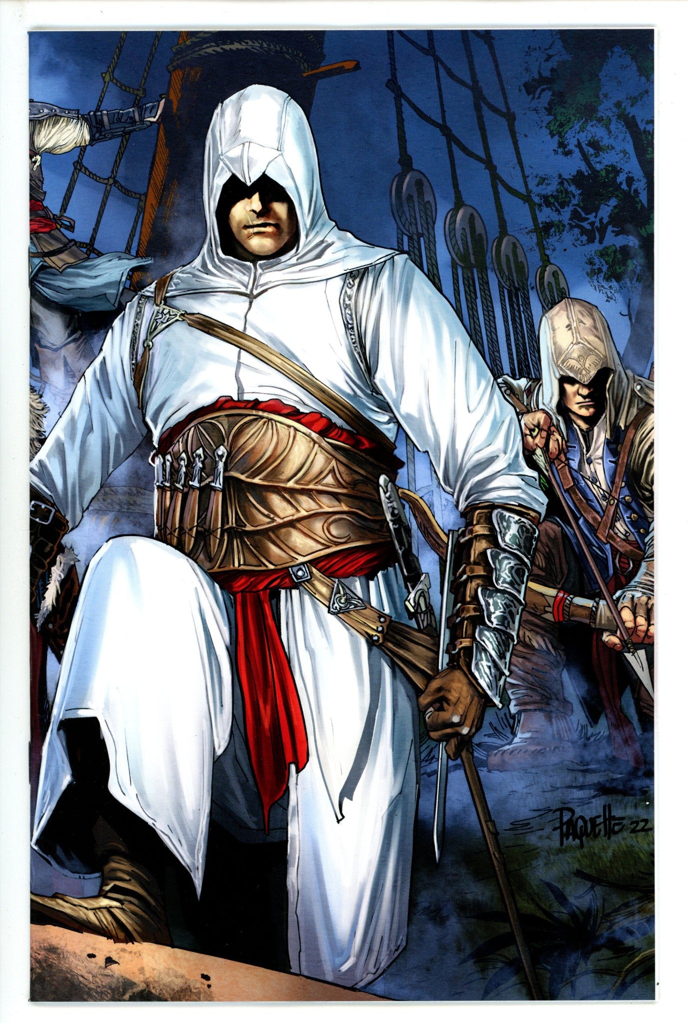 Assassin's Creed: Visionaries 1 (2023) Paquette Connecting Virgin Variant 