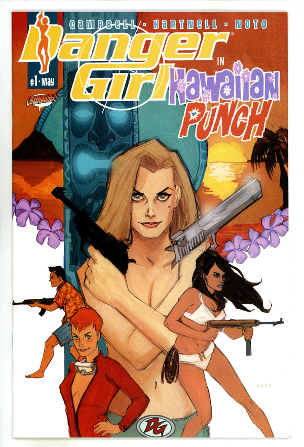 Danger Girl: Hawaiian Punch 1 High Grade (2003) Noto Variant