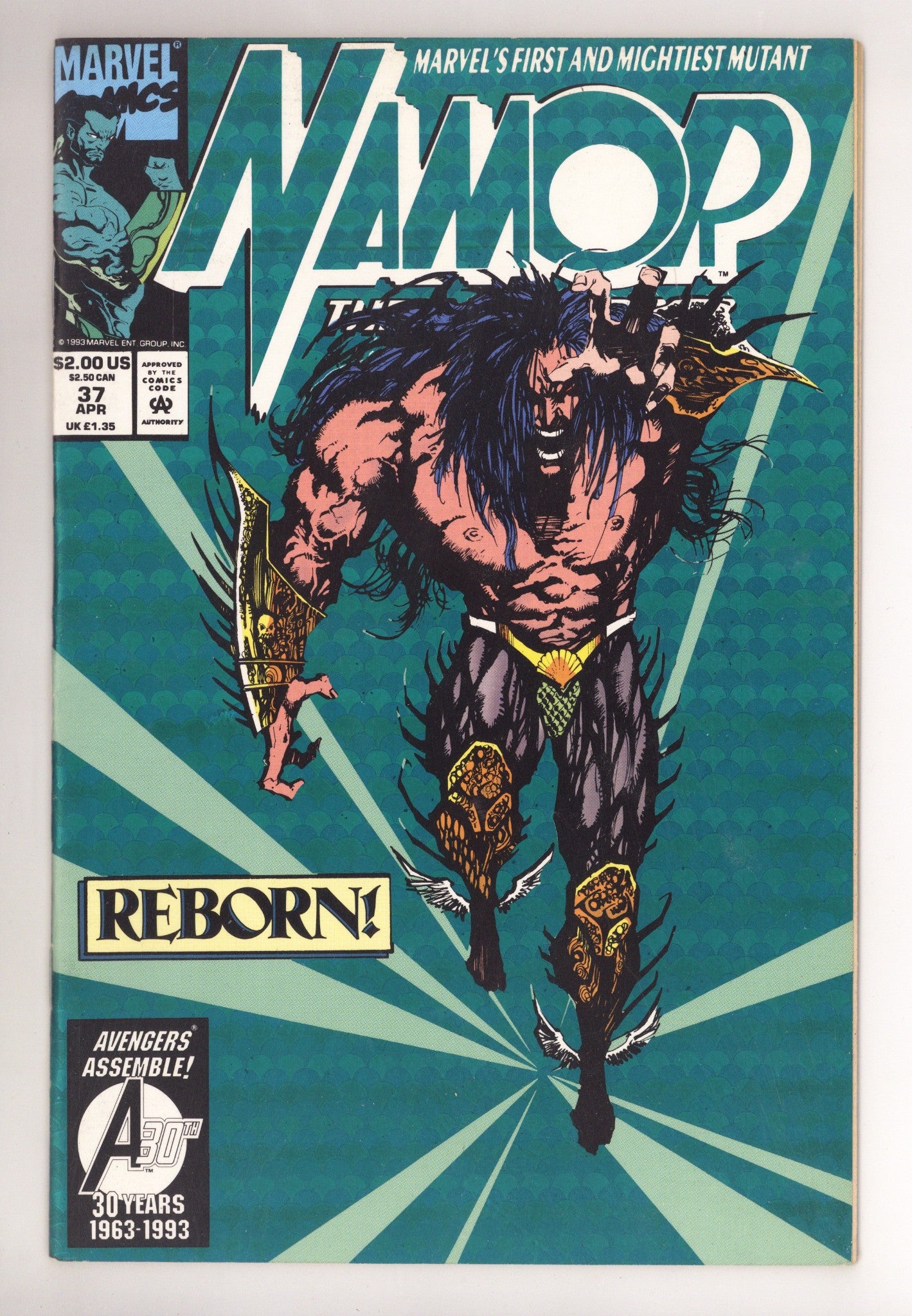 Namor, the Sub-Mariner 37 Mid Grade (1993) 