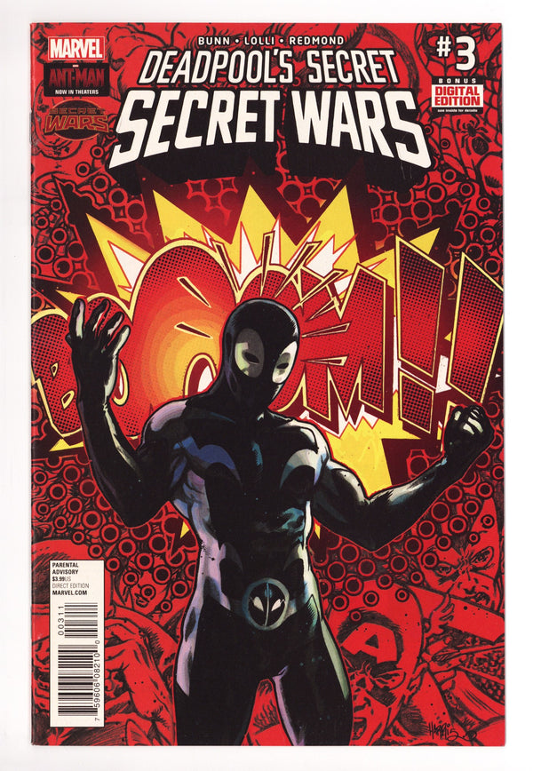 Deadpool's Secret Secret Wars 3 High Grade (2015)