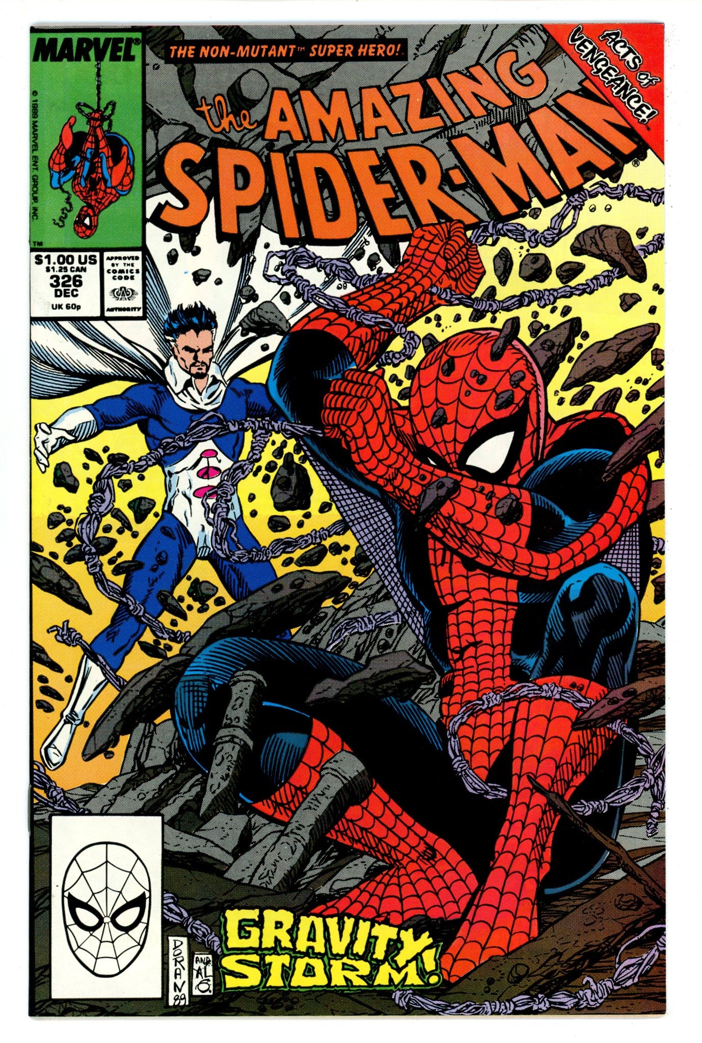 The Amazing Spider-Man Vol 1 326 VF+ (8.5) (1989) 