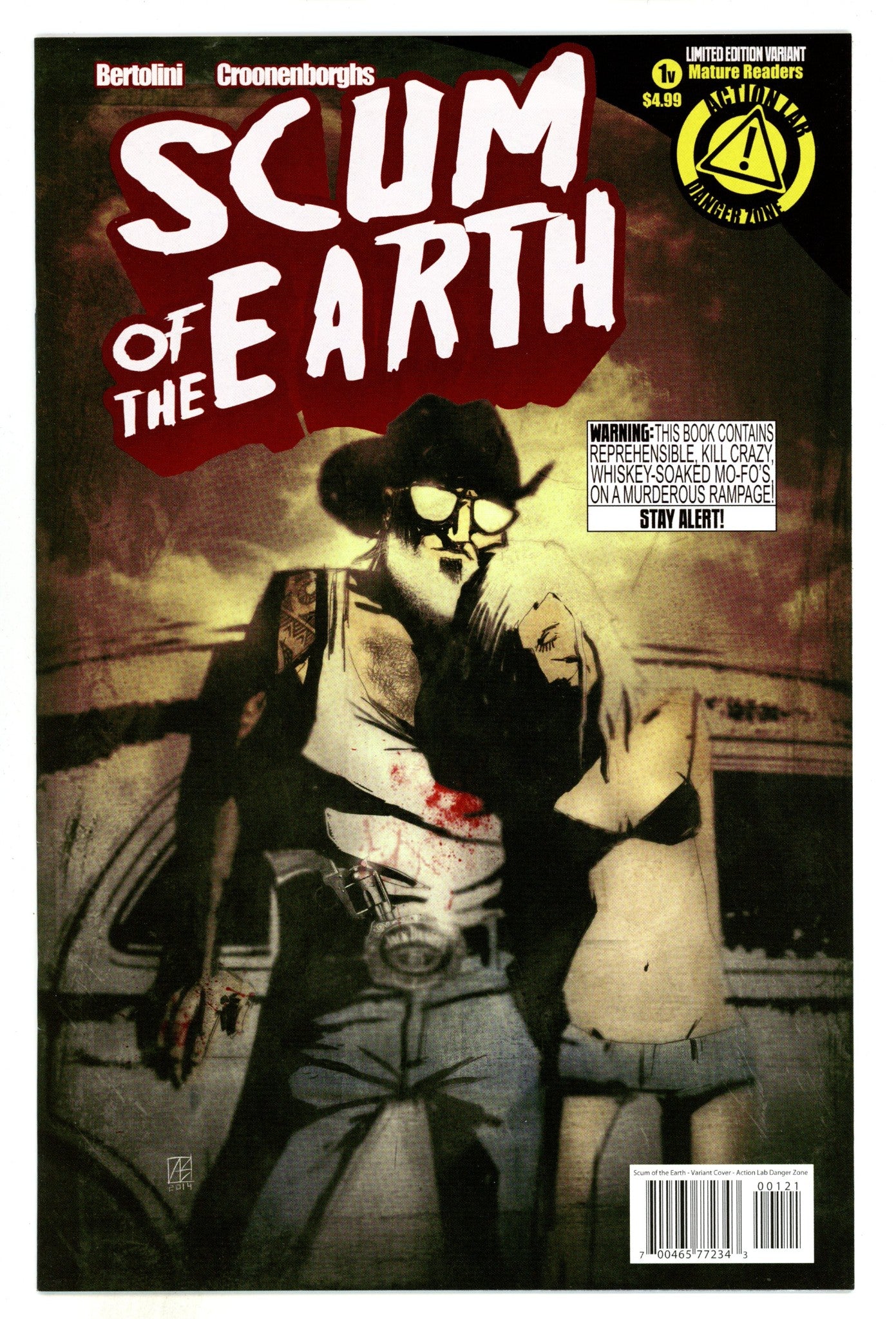 Scum of the Earth 1 High Grade (2014) Byrnes Variant 