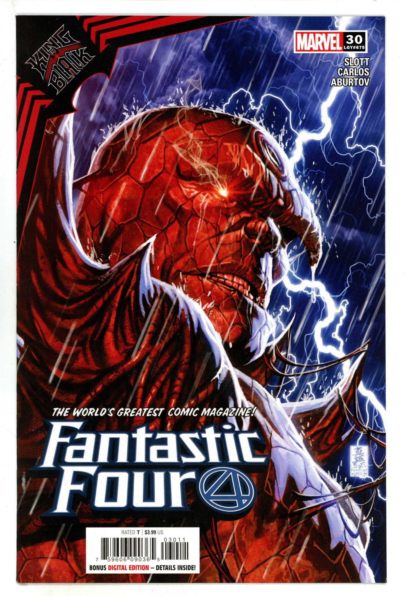 Fantastic Four Vol 6 30 (675) High Grade (2021) 