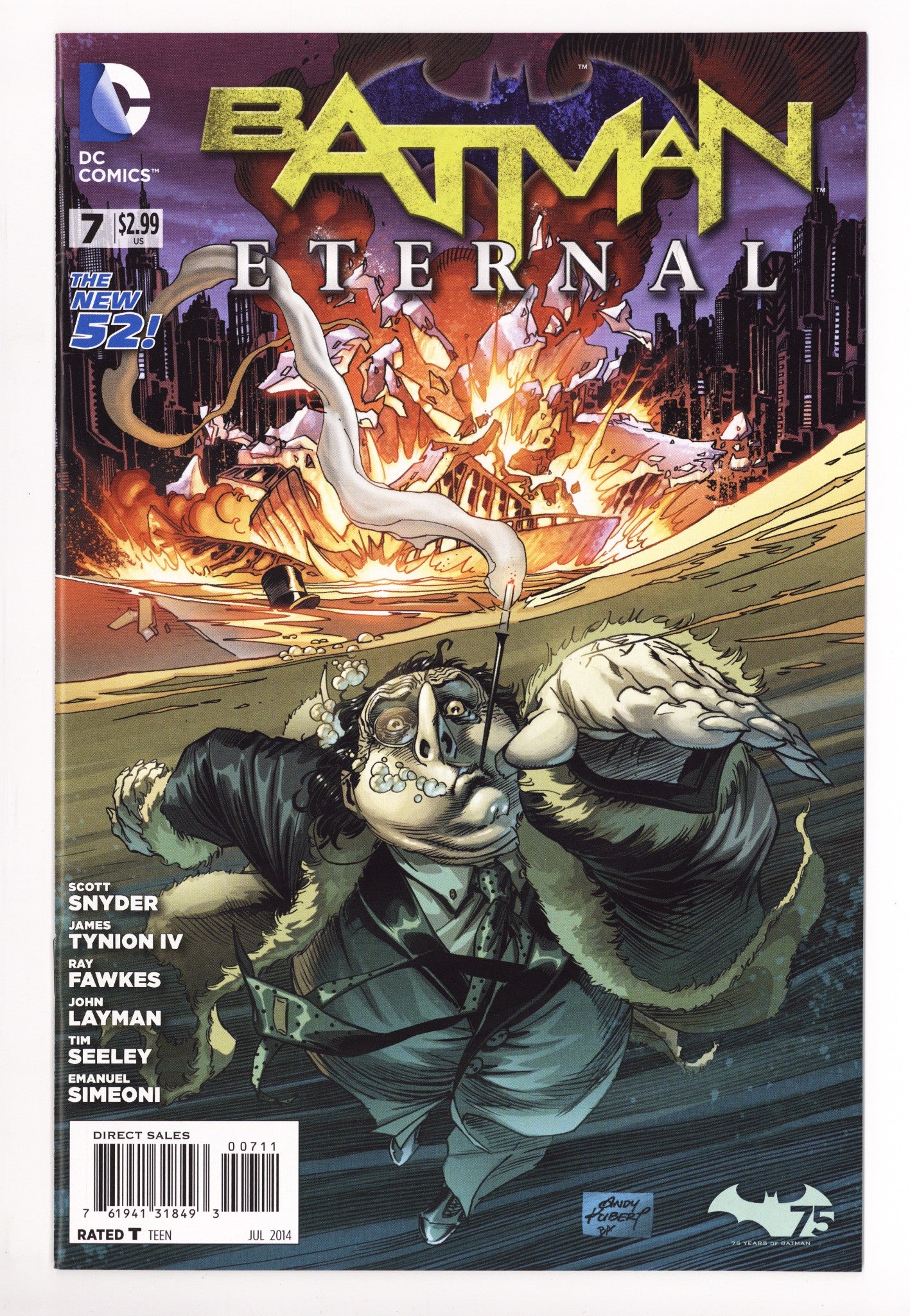 Batman Eternal 7 High Grade (2014) 