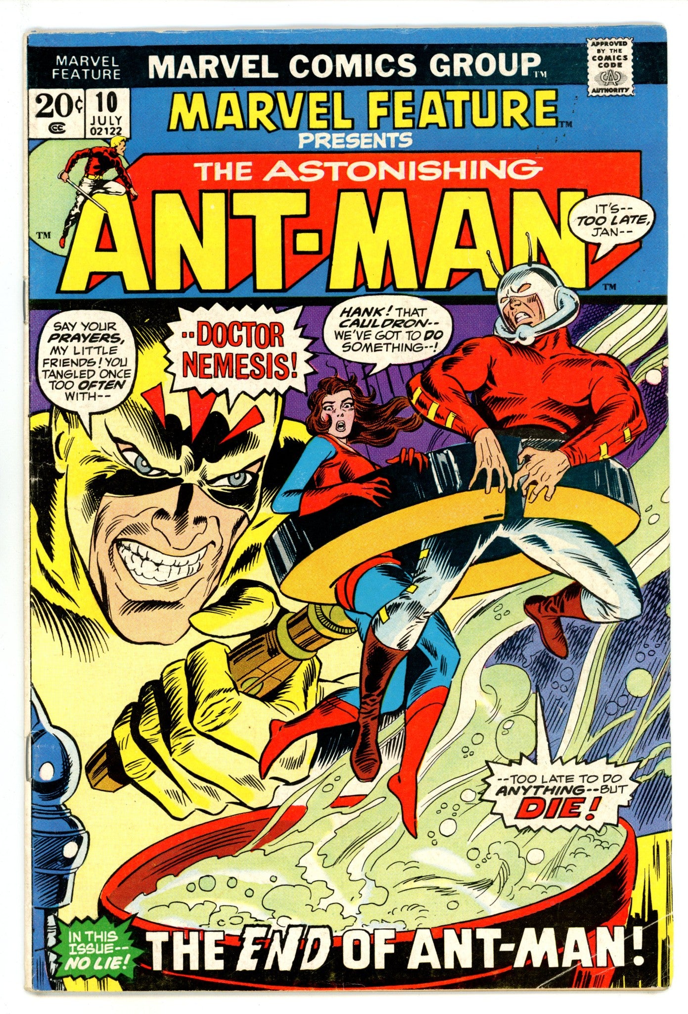 Marvel Feature Vol 1 10 FN- (5.5) (1973) 