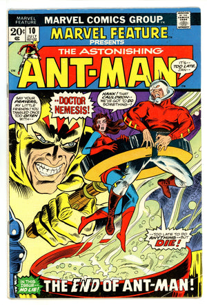 Marvel Feature Vol 1 10 FN- (5.5) (1973) 