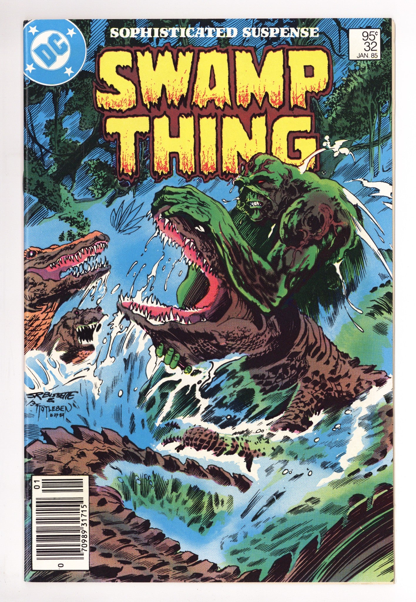 The Saga of Swamp Thing Vol 2 32 VF/NM (9.0) (1985) Canadian Price Variant 